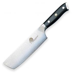 Nůž na krájení a sekání zeleniny Nakiri Dellinger Samurai Professional Damascus VG-10 165mm