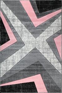 Vopi | Kusový koberec Warner 1180A pink - 80 x 150 cm