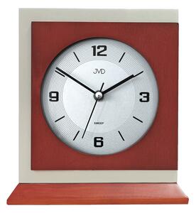 JVD Dřevěné tiché stolní retro hodiny JVD HS24013/23