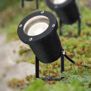 Paulmann Special Line LED reflektor se zemním hrotem sada 6 kusů, Černá, Hliník