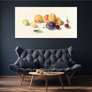 Obraz na plátně Obraz na plátně Ovocné třešně broskve