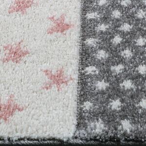 Vopi | Dětský koberec Jasper Kids 22725-955 pink - 120 x 170 cm