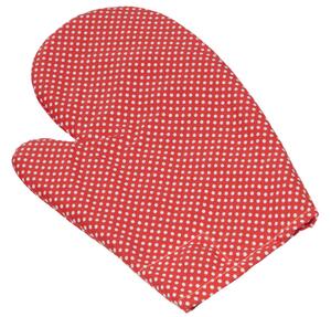 BELLATEX Kuchyňská chňapka červený puntík chňapka 28x18 cm