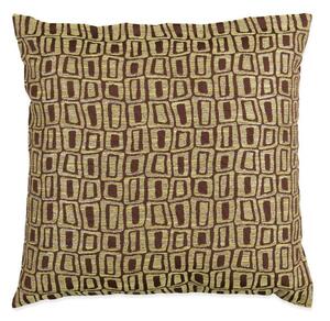 Povlak SOFA obdelníčky hnědokhaki 45 x 45 cm