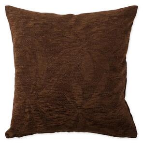 Povlak SOFA listy tmavě hnědá 45 x 45 cm