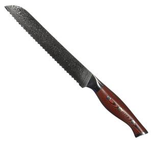 Nůž na pečivo Seburo HAZAKURA Damascus 200mm
