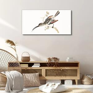 Obraz na plátně Obraz na plátně Kreslení větev zvířat pták