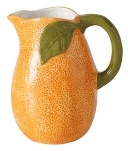 Keramický džbán "Pomeranč" - 22 cm