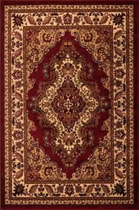 Vopi | Kusový koberec Medailon 6985 red cream - 280 x 370 cm