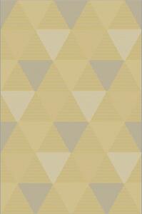 Vopi | Kusový koberec Flat 21132-ivory/silver/gold - 80 x 150 cm