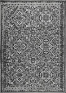 Vopi | Kusový koberec Flat 21193-ivory/silver/grey - 140 x 200 cm