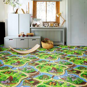 Vopi | Dětský koberec Dino - 1 m2 DINO bez obšití