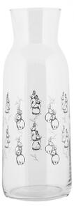 Skleněná karafa na vodu s králíčky Bunny Buddies – 1000 ml