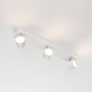 Philips Star LED reflektor bílý 3žár. WarmGlow, stmívatelný, Bílá / opál, Obývací pokoj / jídelna, kov, Moderní