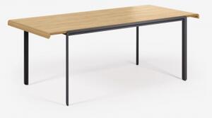 NADYRIA DUB roztahovací jídelní stůl 160 cm