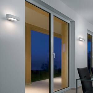 Artemide Talo nástěnné světlo R7s 21cm bílé, stmívatelný, Bílá / opál, Chodba, Hliník, Design