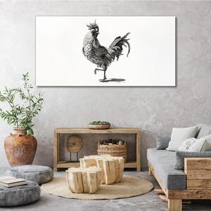 Obraz na plátně Obraz na plátně Kreslení zvířat pták kuře