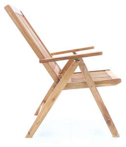 Zahradní židle Kobe, hnědá