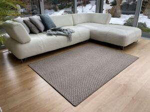 Vopi | Kusový koberec Toledo cognac - Kulatý průměr 120 cm