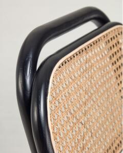 DORIANE pultová židle černá
