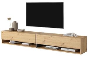 TV skříňka/stolek Myrtha 200 (dub artisan). Akce -15%