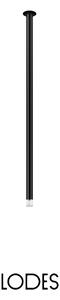 Lodes Designové zápustné LED svítidlo A-Tube Nano Swing, 3W, v. 60 cm, CRI90 Barva: Černá, Teplota světla: 2700K - teplá bílá
