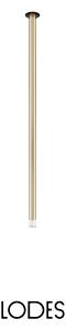 Lodes Designové zápustné LED svítidlo A-Tube Nano Swing, 3W, v. 60 cm, CRI90 Barva: Zlatá, Teplota světla: 2700K - teplá bílá
