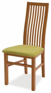Jídelní židle Oleg 3 - výprodej, tmavě hnědá/friga 7111