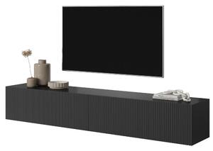 TV skříňka/stolek Vertigo 175 (černá). Akce -12%