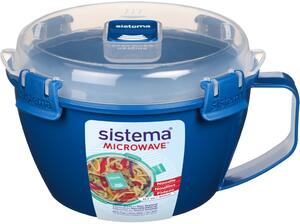 Sistema Dóza na nudle a hranolky Microwave Noodle 940 ml, modrá