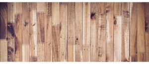 Panoramatická fototapeta - Dřevěná stěna + zdarma lepidlo