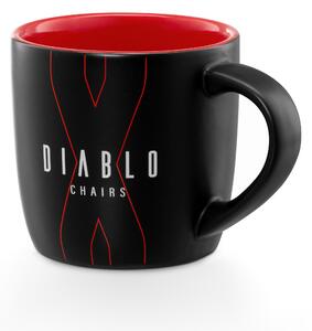 Hrnek Diablo Chairs černo/červená