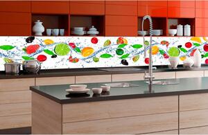 DIMEX | Fototapeta do kuchyně Ovoce KI-350-001 | 350 x 60 cm | vícebarevná