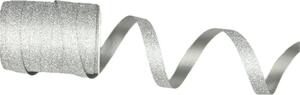 Stuha polypropylenová BOBINE COTON STALIGHT SILVER stříbrná 10mm x 15m
