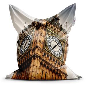 Sablio Sedací vak Classic Clock tower - 150x100 cm