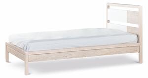 Studentská postel 120x200 Artos - dub sofia/bílá