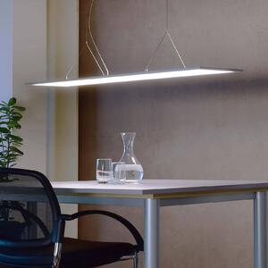 Deko-Light LED závěsné světlo 3422 hranaté, dip-switch hliník, stmívatelný, Hliník / šedá / zinek, Pracovna / kancelář, Hliník, Moderní