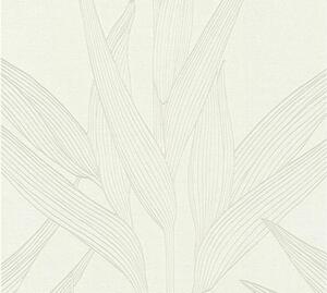 A.S. Création | Vliesová tapeta na zeď Hygge 36123-4 | 0,53 x 10,05 m | krémová, bílá