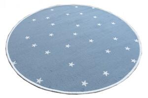 Kusový koberec Hvězdička modrá 120x170 cm