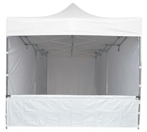 Polobočnice pro nůžkový stan 2m ALU barva Bílá