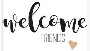Sada papírových ubrousků Welcome Friends, 40 dílů