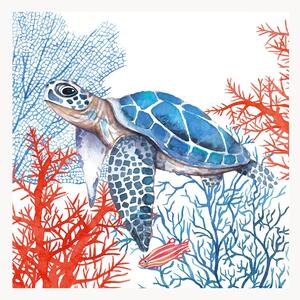 Sada papírových ubrousků The Turtle, 40 dílů