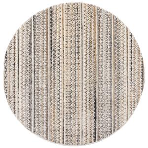 Flair Rugs Kusový koberec Santiago Camino Natural kruh - 140x140 (průměr) kruh cm