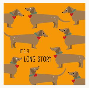 Sada papírových ubrousků Long Story, 40 dílů