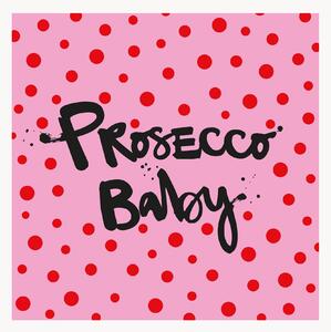 Sada papírových ubrousků Prosecco Baby, 40 dílů