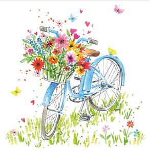 Sada papírových ubrousků Ride My Bike, 40 dílů