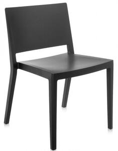 Kartell - Židle Lizz Mat, černá