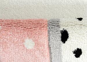 Vopi | Dětský koberec Amigo 324 pink - 80 x 150 cm