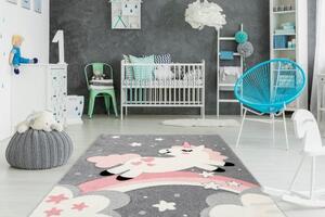 Vopi | Dětský koberec Amigo 327 pink - 160 x 230 cm