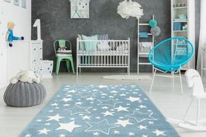 Vopi | Dětský koberec Amigo 329 blue - 120 x 170 cm